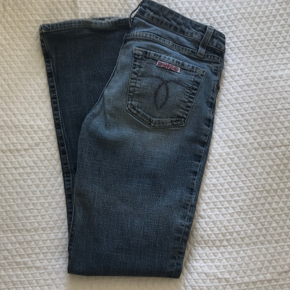 Hudson Jeans Straight Leg Stretch Jeans